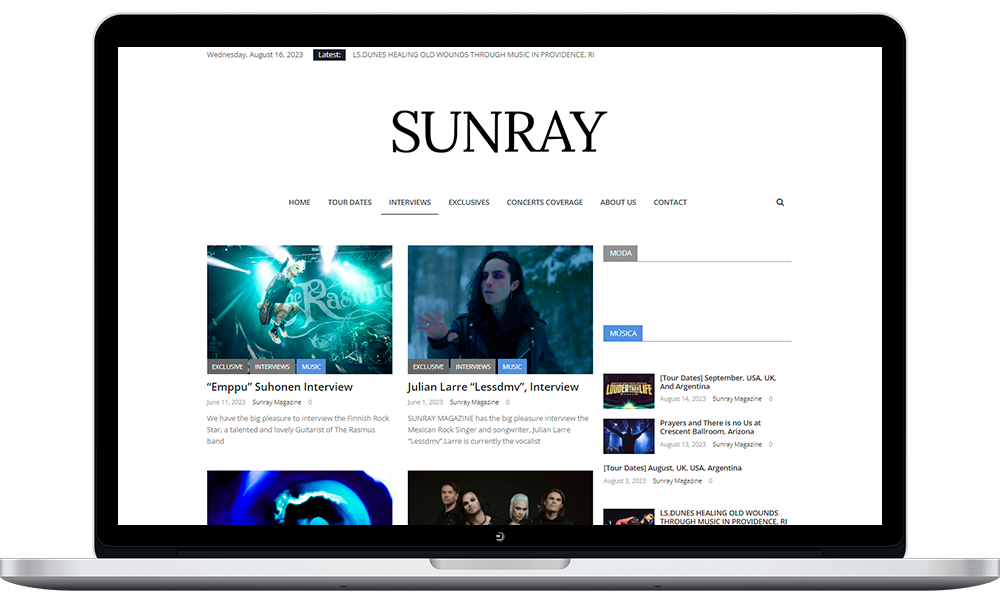 webs en linea 2025 – Sunraymagazine